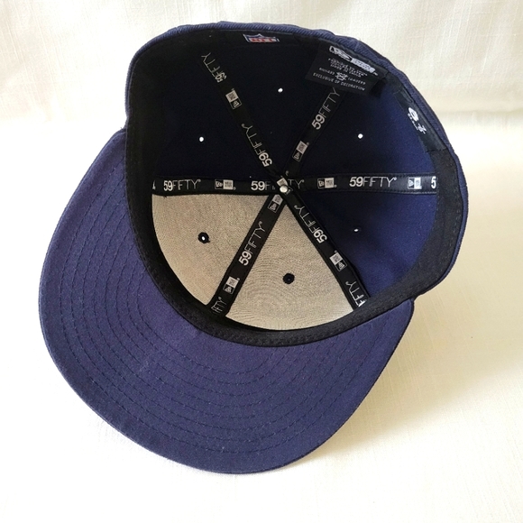 Chicago Bears 59fifty NEW ERA Fitted Hat size 6 7/8 NFL official - Picture 10 of 11